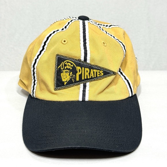 Vintage Pittsburgh Pirates Hat American Needle Cooperstown Strapback 6 Panel - Picture 2 of 8